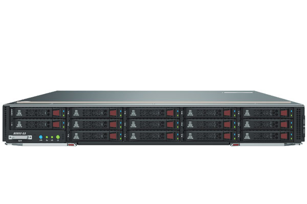 北京新华三/H3C UniServer B5800 G3两路存储模块刀片式服务器定制报价(英特尔至强 铜牌3206R 1.9GHz 八核心|16GB 内存|600GB 15K SAS硬盘|板载阵列卡|三年保修)