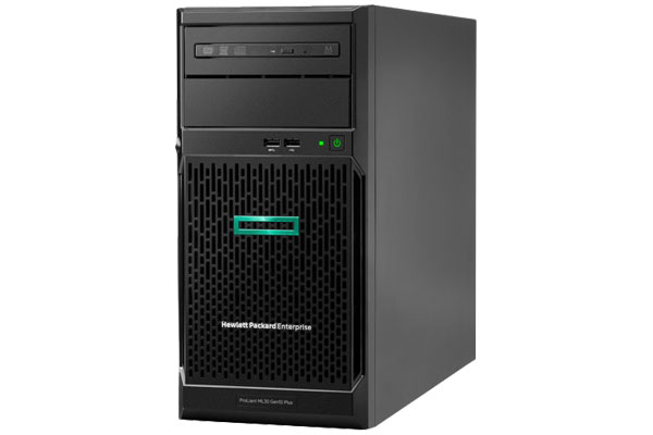 北京新华三H3C/HPE ProLiant ML30 Gen10 Plus 塔式服务器定制报价(英特尔至强 E-2314 2.8GHz 四核心|16GB 内存|4块*4TB 硬盘|S100i阵列卡|4LFF 大盘位|三年保修)