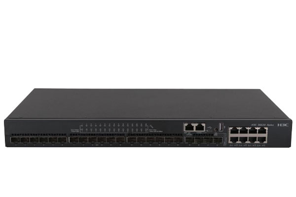 北京华三H3C LS-S6520-30SG-SI 8个GE+22个1/10G SFP Plus端口交换机 30个