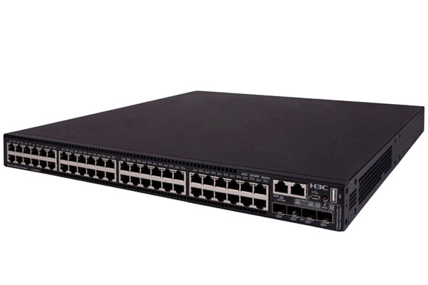 北京华三（H3C）LS-5560X-54S-EI汇聚交换机 48个千兆电口 4个万兆光口 企业级智能型可网管 商用+新华三（H3C） 光模块-SFP-GE-多模模块-(850nm,0.55km,LC) SFP-GE-SX-MM850-D