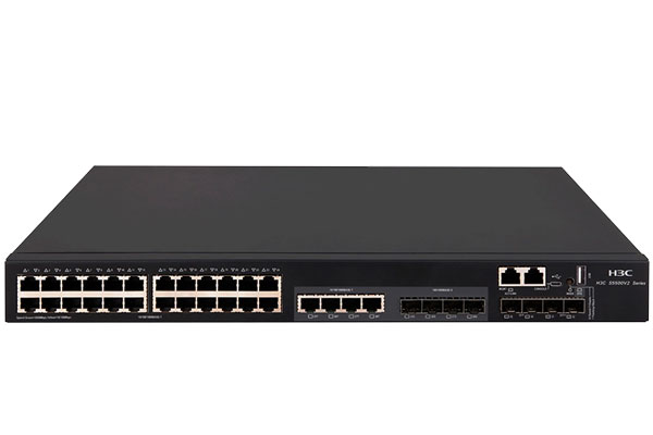 北京新华三H3C LS-S5560X-34S-EI/54S-EI 三层全千兆汇聚交换机 40G QSFP+ S5560X-34S-EI+华三H3C XFP-LX-SM1310-D 万兆10G单模双芯10KM光纤模块 LC接口