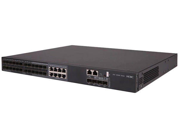 北京H3C华三S5560X-30F-HI多速率全光口企业级三层核心光纤交换机+华三（H3C）SFP-GE-SX-MM850-A交换机光模块 原装千兆0.55KM多模双纤模块
