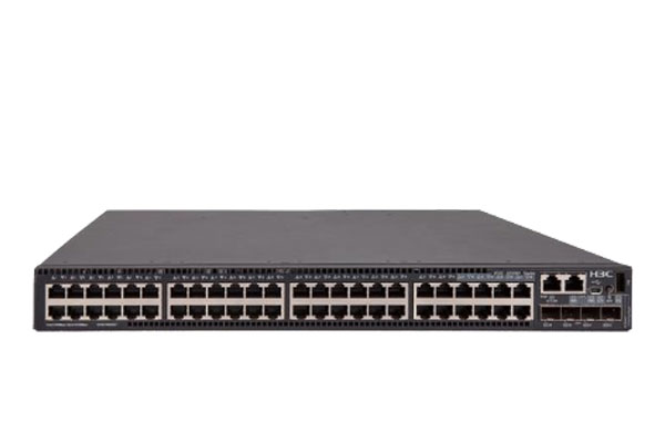 北京新华三(H3C)S5560-54C-EI 48口千兆电+4万兆上行光纤口三层网管企业级网络核心交换机组网 电源/风扇需另配