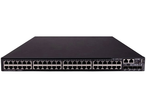 北京H3C华三 S5560/X-54C-EI-PWR 48千兆电+4万兆光三层POE供电交换机 S5560X-54C-PWR-EI 48个+华三SFP-FE-LX-SM1310-A 155M光纤模块 15KM 1310NM 百兆单模
