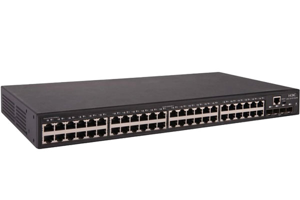 北京新华三（H3C）S5560S-52P-SI 48口千兆电+4千兆光纤口三层网管企业级网络核心交换机+华三（H3C） 千兆多模光模块SFP-GE-SX-MM850-A原厂0.55m适用华三华为交换机路由 SFP-GE-SX-MM850-A