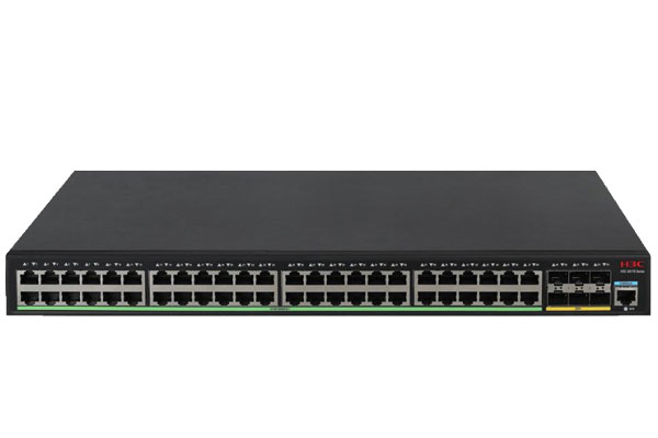 北京新华三/H3C S5570S-54S-EI-DP 48口千兆+万兆三层交换机+华三（H3C） QSFP-40G-LR4-WDM1300 40G万兆单模10km光纤模块LC口