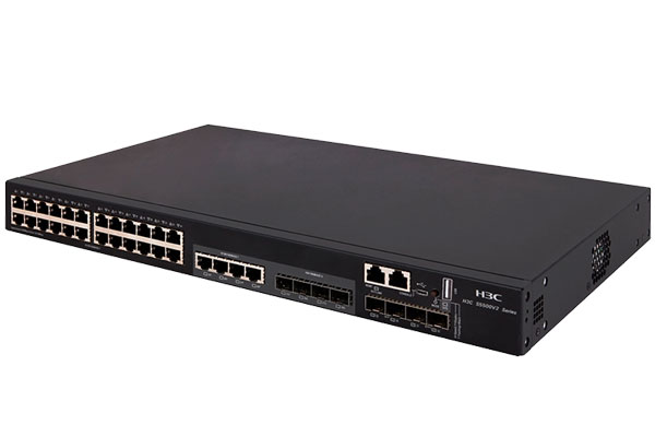 北京H3C/LS-S5130-34C-HI 华三28口千兆电4万兆SFP+可扩展核心交换机+华三（H3C）SFP-XG-LH40-SM1550-D交换机光模块 原装万兆40KM单模双纤模块LC接口 1550nm光口模块商用