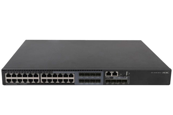 北京H3C华三 S5130/S-28PS-EI 24口全千兆+4万兆光弱三层高性能交换机 S5130S-28PS-EI 24个+华三(H3C)SFP-GE-LX-SM1310-D 千兆单模双纤光模块(1310nm,10km,LC) 华三光模块单支装
