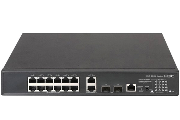 北京新华三H3C S5130S-EI(S5130S-16S-PWR-EI)新一代高性能千兆以太网交换机