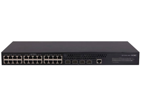 北京新华三(H3C)S5130S-28P-EI企业级接入型千兆交换机28端口(24个电口+4个光口) 高性能智能型可网管园区盒式+新华三(H3C) 光模块-SFP-GE-多模模块-(850nm,0.55km,LC) SFP-GE-SX-MM850-D