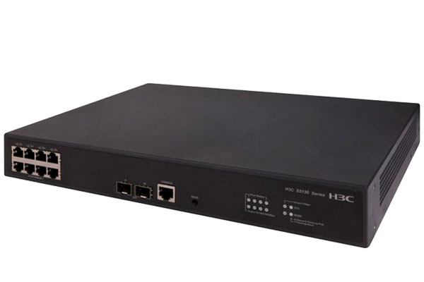 北京S5130S-10P-HPWR-EI 8个千兆电口 2个千兆光口企业级POE交换机 sk-link
