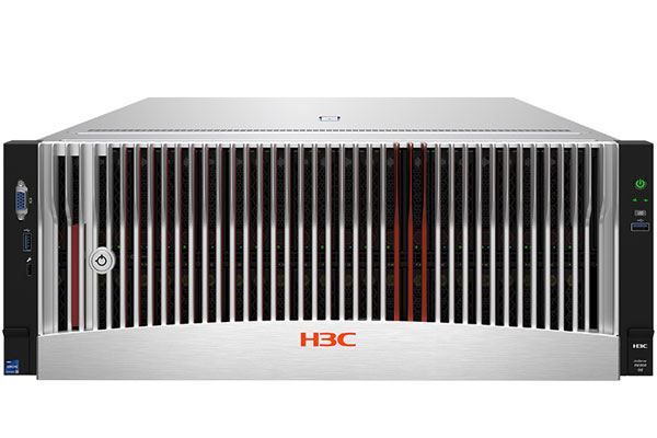 新华三（H3C）【R6900 G6】四路4U【机架式服务器】主机GPU计算深度学习AI智能AO应用 企业定制（2颗*英特尔至强 铂金8460H 2.2GHz 八十核心|512GB 内存|5块*7.68TB 固态硬盘|RAID-LSI-9560-LP-16i(8G) 阵列卡|四电源|三年保修）